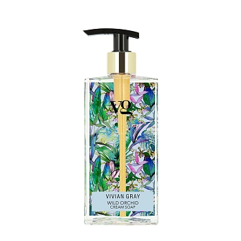 Крем-мыло, дикая орхидея / Vivian Gray Sensational Cream Soap Wild Orchid 350 мл