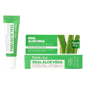 FARMSTAY Бальзам суперувлажняющий с алоэ для губ 10 мл, фото 2