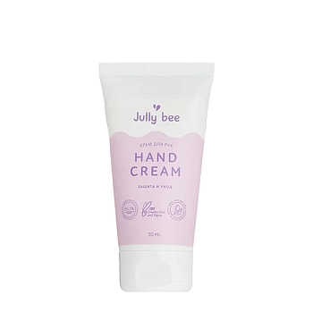 Крем для рук Защита и уход с эфирными маслами лаванды, ладана, сандала / Jully Bee 50 мл