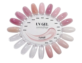 RUNAIL УФ-гель камуфлирующий, чайная роза 56 гр, фото 2