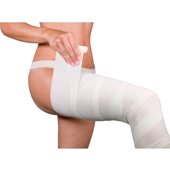 GUAM Бинты-обёртывание для снятия отёчности ног с охлаждающим эффектом / CRYO 2 шт, фото 3