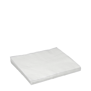 Салфетка спанлейс Бюджет белый 30 х 40 100 шт