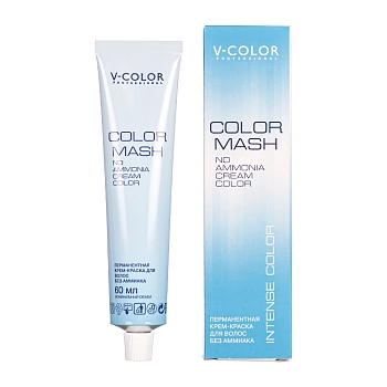 V-COLOR PROFESSIONAL 0.12 крем-краска стойкая без аммиака, пепельный перламутровый пастель / Color Mash 60 мл, фото 2