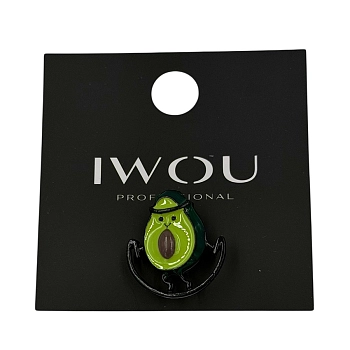 IWOU PROFESSIONAL Брошь-значок Авокадо на скакалке, фото 2