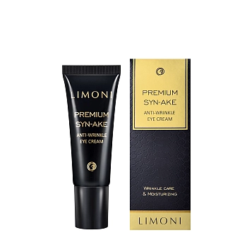 LIMONI Крем антивозрастной со змеиным ядом для век, туба / Premium Syn-Ake Anti-Wrinkle Eye Cream 25 мл, фото 2