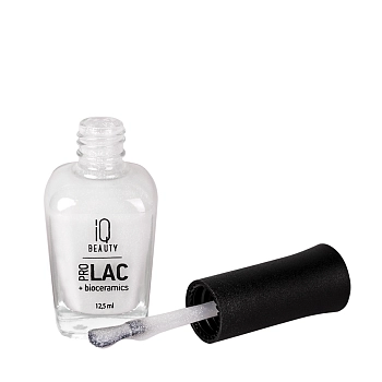 IQ BEAUTY 087 лак профессиональный укрепляющий для ногтей с биокерамикой / Nail polish PROLAC+bioceramics 12,5 мл, фото 4