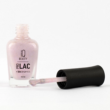 IQ BEAUTY 094 лак для ногтей укрепляющий с биокерамикой / Nail Polish PROLAC+bioceramics 12,5 мл, фото 2