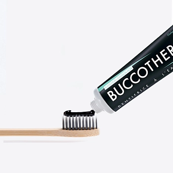 BUCCOTHERM Паста зубная с углем и термальной водой / BUCCOTHERM 75 мл, фото 4
