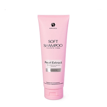 Шампунь бессульфатный для волос / Adricoco Soft Shampoo 250 мл