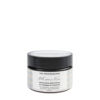 Крем-воск для пяток 3 в 1 от трещин и сухости / TNL Foot Cream Wax 100 мл