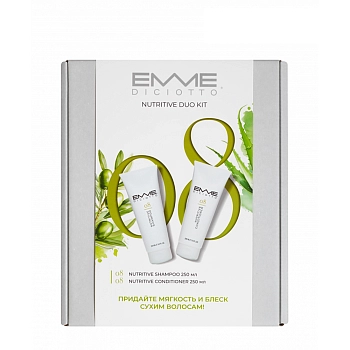 Набор питательный для волос 08 (шампунь 250 мл + кондиционер 250 мл) NUTRITIVE