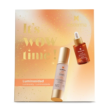 Промонабор для лица (сыворотка липосомальная с витамином С C-Vit 30 мл + флюид для сияния кожи C-Vit 50 мл) Sesderma