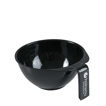 Чаша для краски с ручкой, черная 13 см 