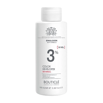 Оксидант-лосьон 3% / Bouticle color developer 100 мл