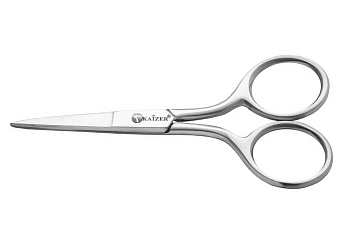 KAIZER Ножницы маникюрные, прямые, матовые, заводская заточка, фото 3
