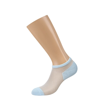 OMSA Носки суперукороченные Blu Сhiaro 39-41 / ECO 251, фото 3