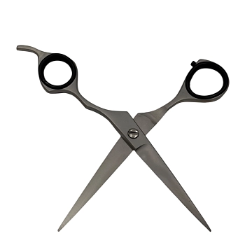 IWOU PROFESSIONAL Ножницы парикмахерские прямые 6,0 с черными ручками, фото 3