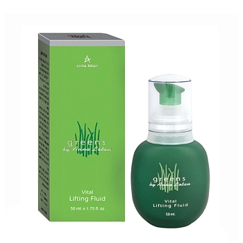ANNA LOTAN Капли-лифтинг витаминизированные Гринс / Vital Lifting Fluid GREENS 50 мл, фото 2