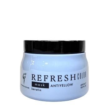 Маска оттеночная для волос / Anti Yellow Refresh Color 400 мл