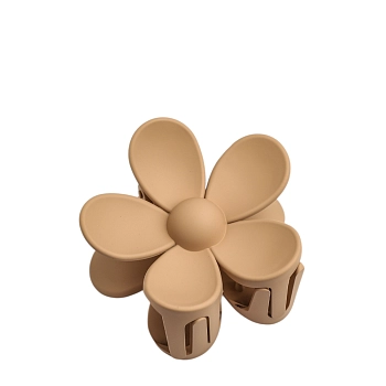 Заколка-краб KosmoShtuchki цветочек, цветной микс