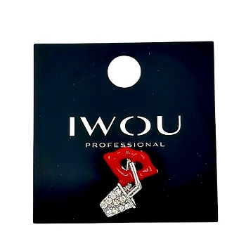 IWOU PROFESSIONAL Брошь-значок Коктейль, фото 3