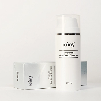 KIMS Гель кислородный для очищения лица / Premium Oxy Deep Cleanser 120 мл, фото 5