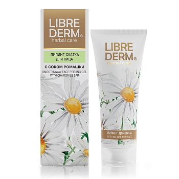 LIBREDERM Пилинг-скатка для лица с ромашкой / HERBAL 75 мл, фото 2