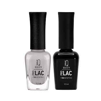 IQ BEAUTY 066 лак профессиональный укрепляющий для ногтей с биокерамикой / Nail polish PROLAC+bioceramics 12,5 мл, фото 2
