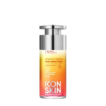 ICON SKIN Крем мультиактивный с витамином С / Vitamin C Radiant Multi-active Cream 30 мл, фото 5