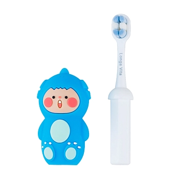 LONGA VITA Щетка зубная детская от 2-х лет, 10 000 щетинок / Longa Vita, фото 5