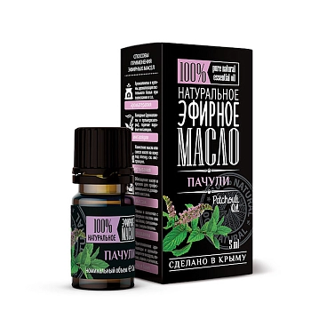 КРЫМСКИЕ МАСЛА Масло эфирное пачули, капельный дозатор / Крымские масла 5 мл, фото 2