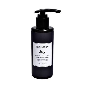 Лосьон парфюмированный для рук и тела, персик, ландыш, сандал / Joy MiPASSiON 150 мл