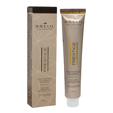 BRELIL PROFESSIONAL 6/00 краска для волос, темный блонд / COLORIANNE PRESTIGE 100 мл, фото 2
