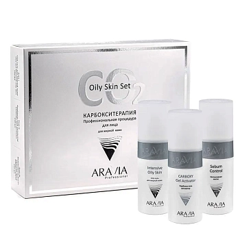 ARAVIA Professional Набор карбокситерапии CO2 Oily Skin Set для жирной кожи лица, 150 мл. х 3 шт., фото 3