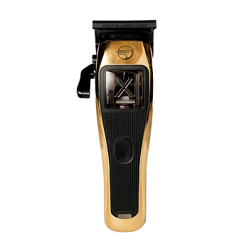 Машинка для стрижки волос GRAND CL Gold Mark Shmidt, сменный корпус, золото, аккумуляторно-сетевая, 10000 об/мин, 8 Вт