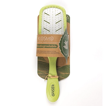 KOSMO SHTUCHKI Расчёска массажная 5339-B4, зеленая / KOSMO SHTUCHKI, фото 2