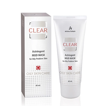 ANNA LOTAN Маска стягивающая / Astringent Mud Mask CLEAR 60 мл, фото 2