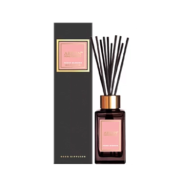 Диффузор ароматический, цветок пиона / HOME PERFUME STICKS PREMIUM Peony Blossom 85 мл