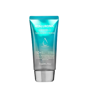 Крем солнцезащитный увлажняющий для лица  / Hyaluronic UV Shield Sun Block Cream 70 гр