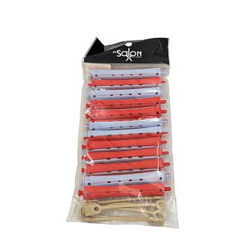 Коклюшки красно-голубые 75 мм 12 шт/уп