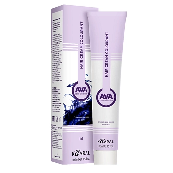 KAARAL 6.1 краска для волос, темно-пепельный блондин / AAA 100 мл, фото 3