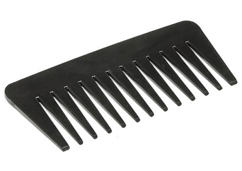 Расческа гребень черный 
