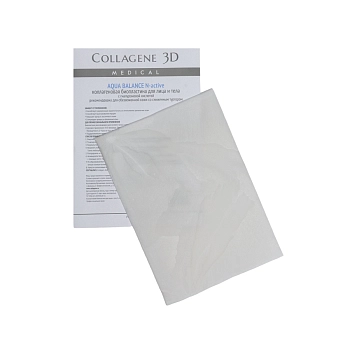 MEDICAL COLLAGENE 3D Биопластины коллагеновые с гиалуроновой кислотой для лица и тела / Aqua Balance А4, фото 2