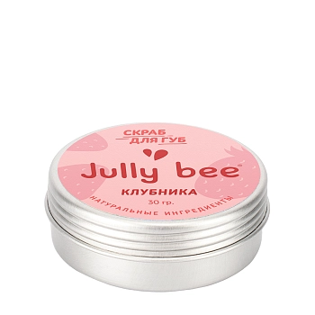 JULLY BEE Скраб для губ, клубника / Jully Bee 30 гр, фото 3