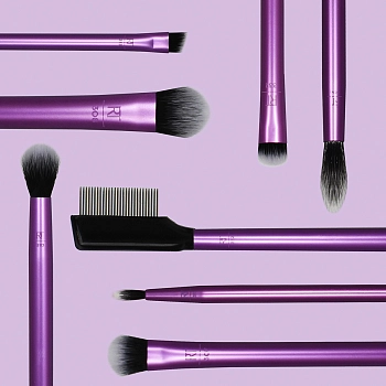 REAL TECHNIQUES Набор кистей для макияжа глаз / Real Techniques Everyday Eye Essentials, фото 3