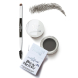 MAKE U MAKE Помада для бровей 24 часа устойчивости для брюнеток с кистью, B4 / BROW FACTORY BRUNETTE 2,1 гр, фото 2