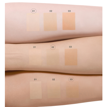 LARTE DEL BELLO Крем тональный матирующий с гиалуроновой кислотой, тон 02 бежевый / BEAUTY DROPS 30 мл, фото 4