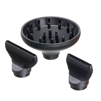 DEWAL PROFESSIONAL Фен DEWAL PRO LEGACY, черный, 1700W, бесщеточный мотор, ионизация, 2 насадки + диффузор, провод 3 м, фото 7