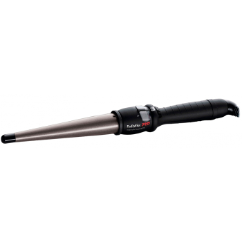 BABYLISS PRO Плойка для волос конус 19-32мм 65W титан-турм.(110-190C)/ PRO Tourmaline Pulse, фото 1