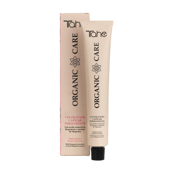 TAHE 7.64 краситель перманентный для волос / Organic Care Permanent Color Medium red copper blonde 100 мл, фото 2